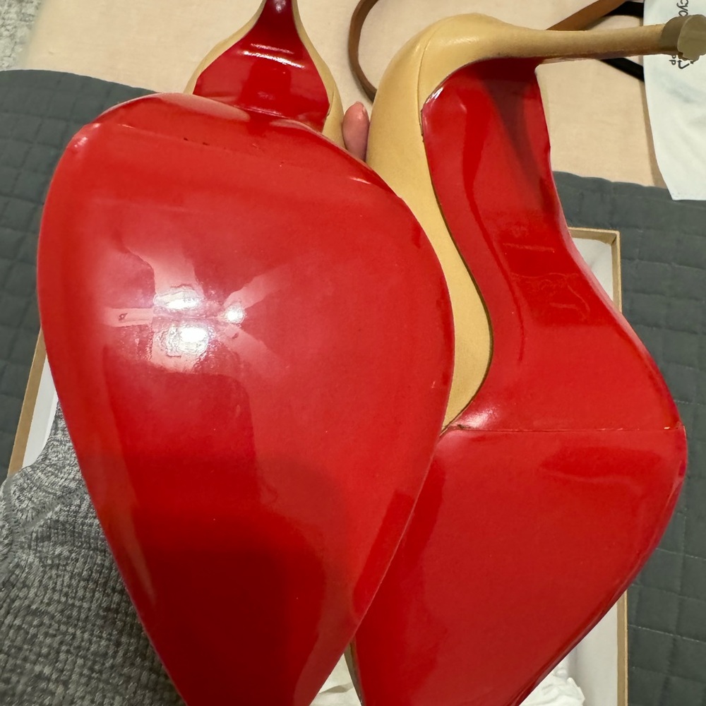Christian Louboutin Breche Napa Pumps - Picture 8 of 13
